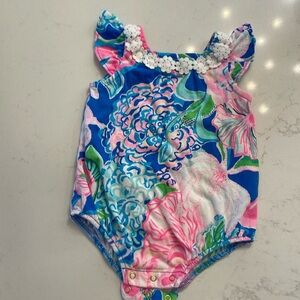 Lilly Pulitzer onesie